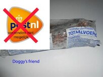 Lotgering Basismix met vis +/- 500 gram