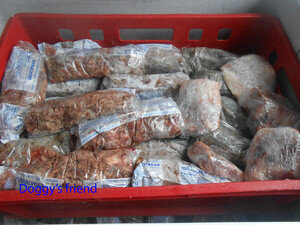 Lotgering Gecombineerde Krat Totaalvoer 34 x 500 gram 6 soorten + 1kg kraakbeen