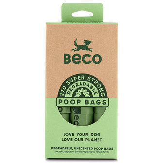 BecoBags Eco Poepzakjes 16 rollen (270 stuks)