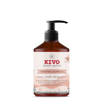 Kivo Schotse Zalmolie 500 ml