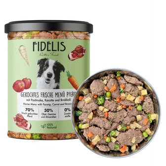 Fidelis &ndash; Paard &amp; Pastinaak &ndash; Gekookte Voeding
