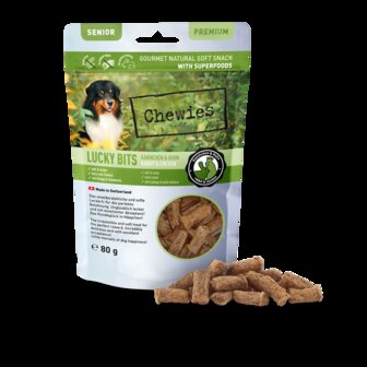 Chewies Lucky Bits Konijn &amp; Kip Senior