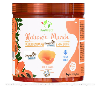 Pawfect Vega Hondensnack Delicious Papaya Treats