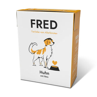 Fred &amp; Felia Kip met rijst