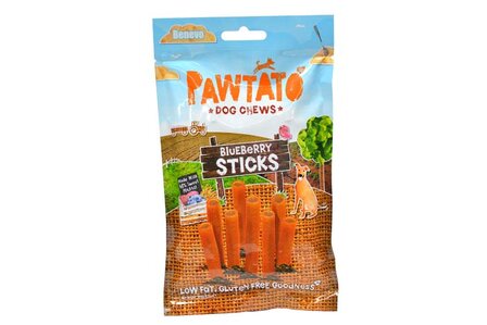 Pawtato Sticks Bosbessen Vega