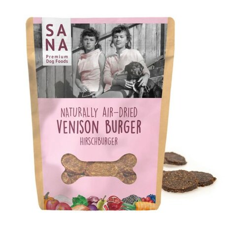 Sana Dog Premium Dog Foods Air- Dried Hert Burger
