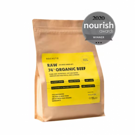 Rocketo RAW 74% Biologisch Rundvlees