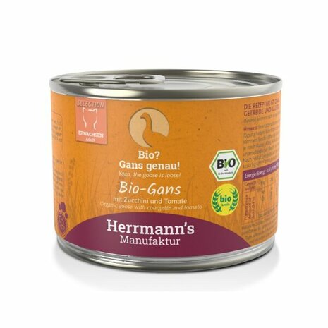 Herrmanns Bio Kattenvoeding Gans