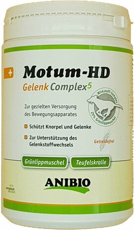 Anibio Motum HD JointComplex5 voor soepele gewrichten voor honden
