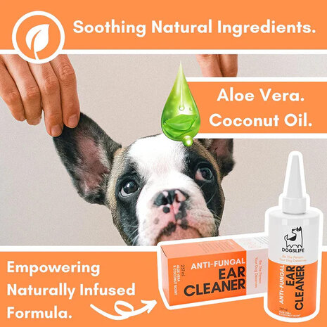OurDogsLife Oorcleaner bij jeuk en schimmels
