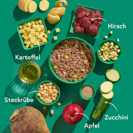 Fred & Felia Hert met aardappelen en koolraap