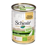 Schesir Bio Adult Blik Kip 400 gram Schesir Bio Adult Blik Kip 400 gram