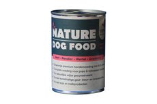 Nature Dog Food Hert, rendier, wortel & cranberry 400 gram Nature Dog Food Hert, rendier, wortel & cranberry 400 gram