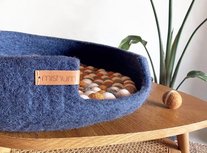 Mishum Cama Simona Bed Blauw Mishum Cama Simona Bed Blauw