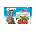 Stuzzy Cat Pouch Multipack 4 x 100 gram Kip & Kalkoen Stuzzy Cat Pouch Multipack 4 x 100 gram Kip & Kalkoen