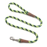 MENDOTA SNAP LEASH - SMALL DIAMOND JADE MENDOTA SNAP LEASH - SMALL DIAMOND JADE
