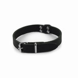 Nobby Runderleren Hondenhalsband Zwart Nobby Runderleren Hondenhalsband Zwart